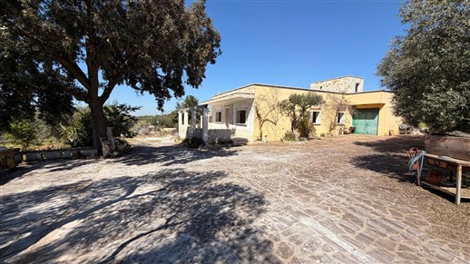 Villa In Fase Di Ristrutturazione, 4 Vani, Trullo e Garage. Poco Distante.